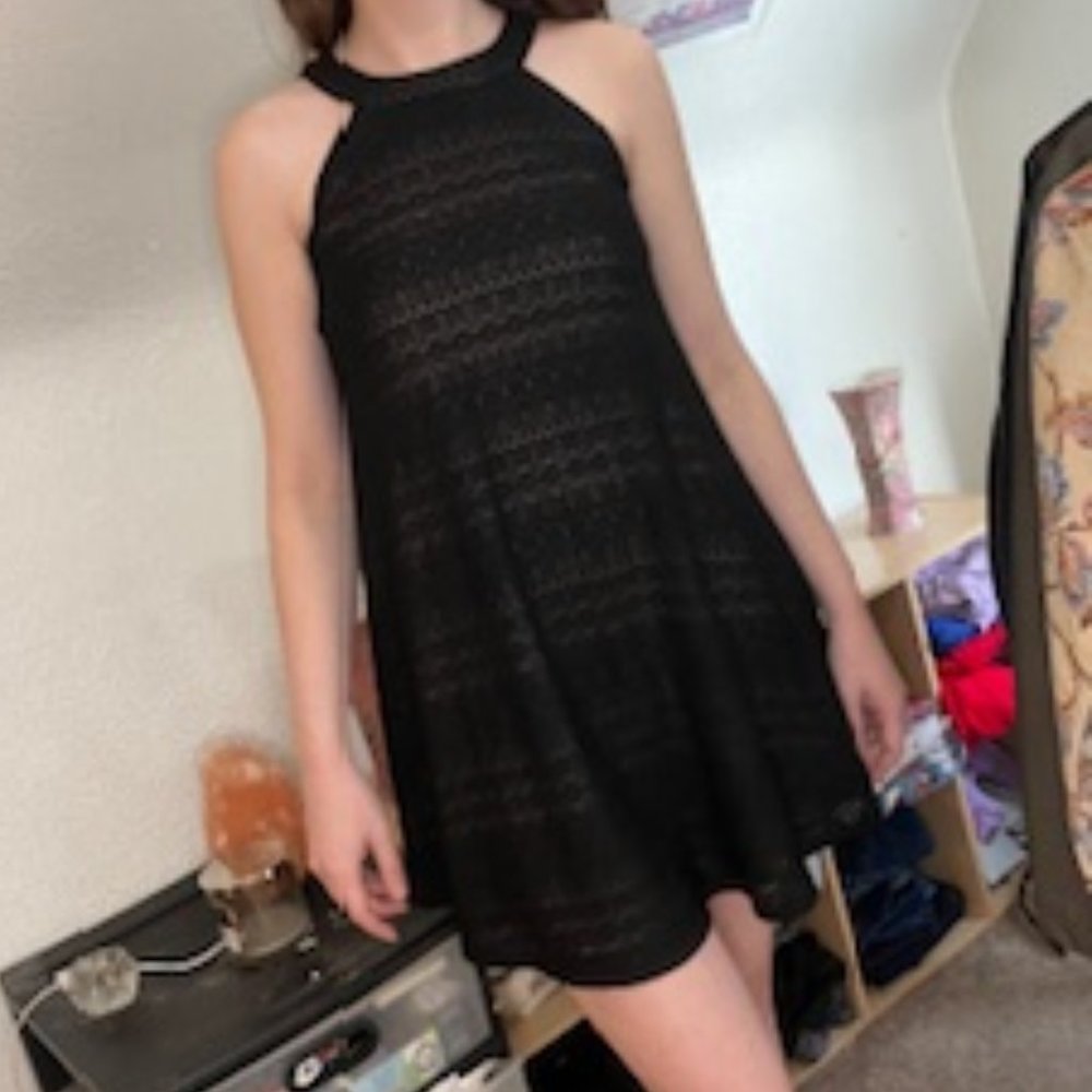 Small Black Lace Alya dress
